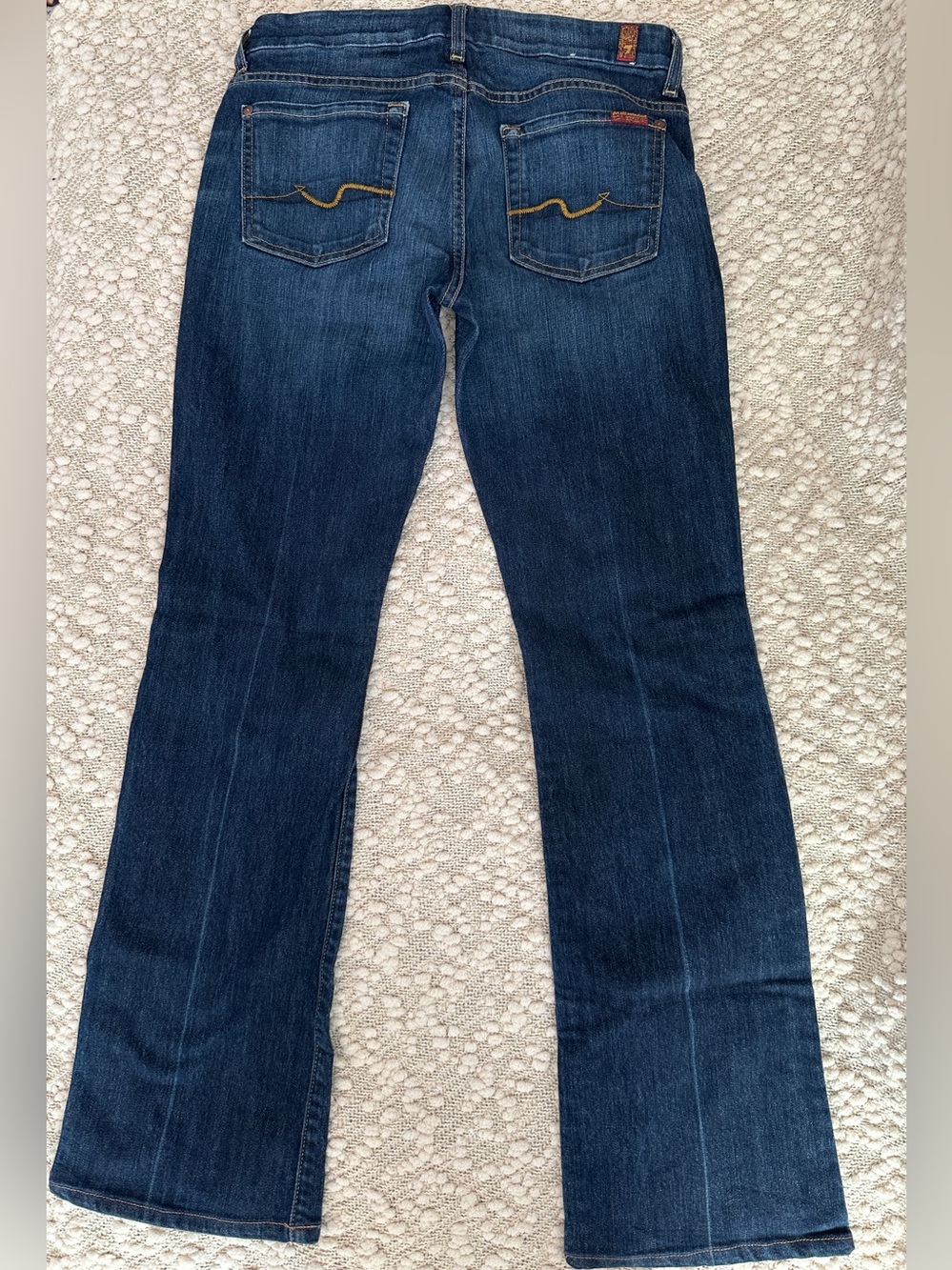 For All Mankind Kimmie Bootcut Jeans Size 29 Dark Wash USA Vintage Y2K